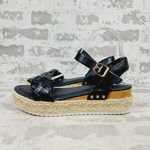 New Cushionaire Mae Woven Espadrille Wedge Sandal A10